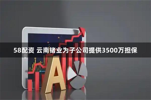 58配资 云南锗业为子公司提供3500万担保
